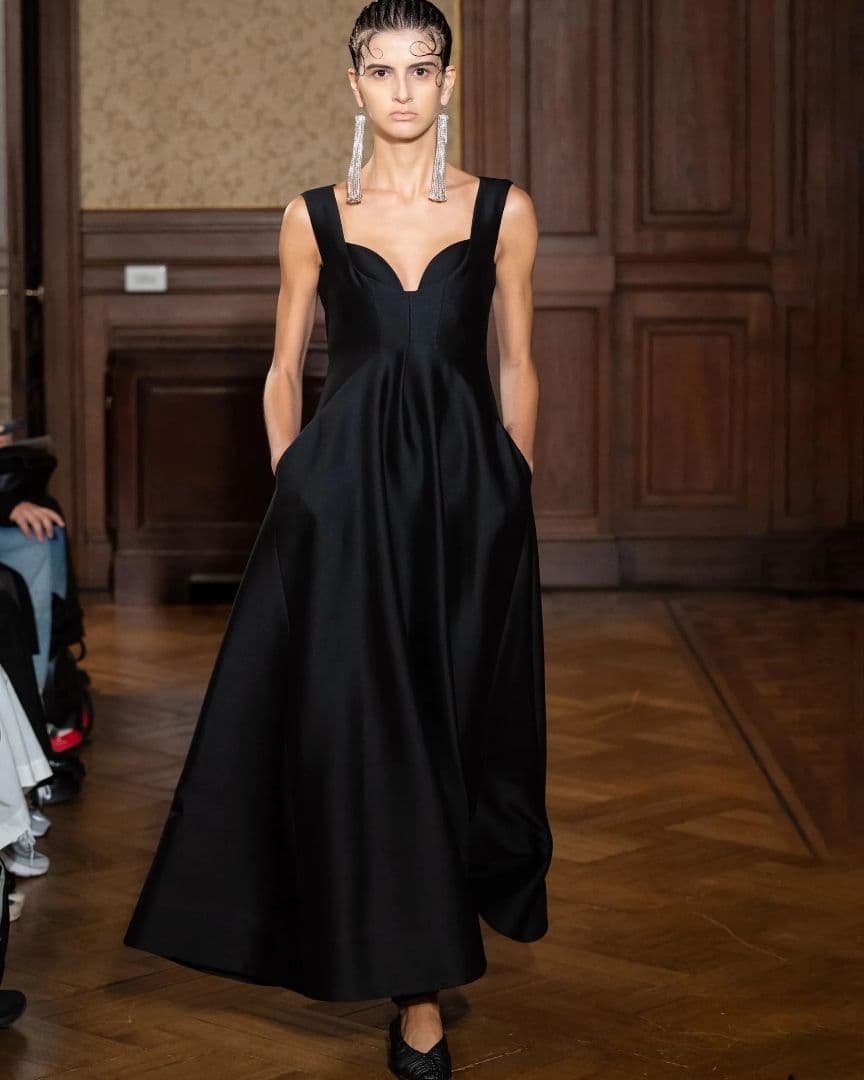 【新品タグ付】ハルノブムラタ INES - SILK WOOL FLARE