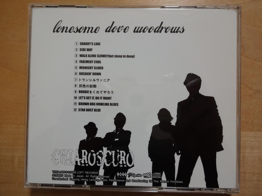 邦楽 Chiaroscuro Lonesome Dove Woodrows