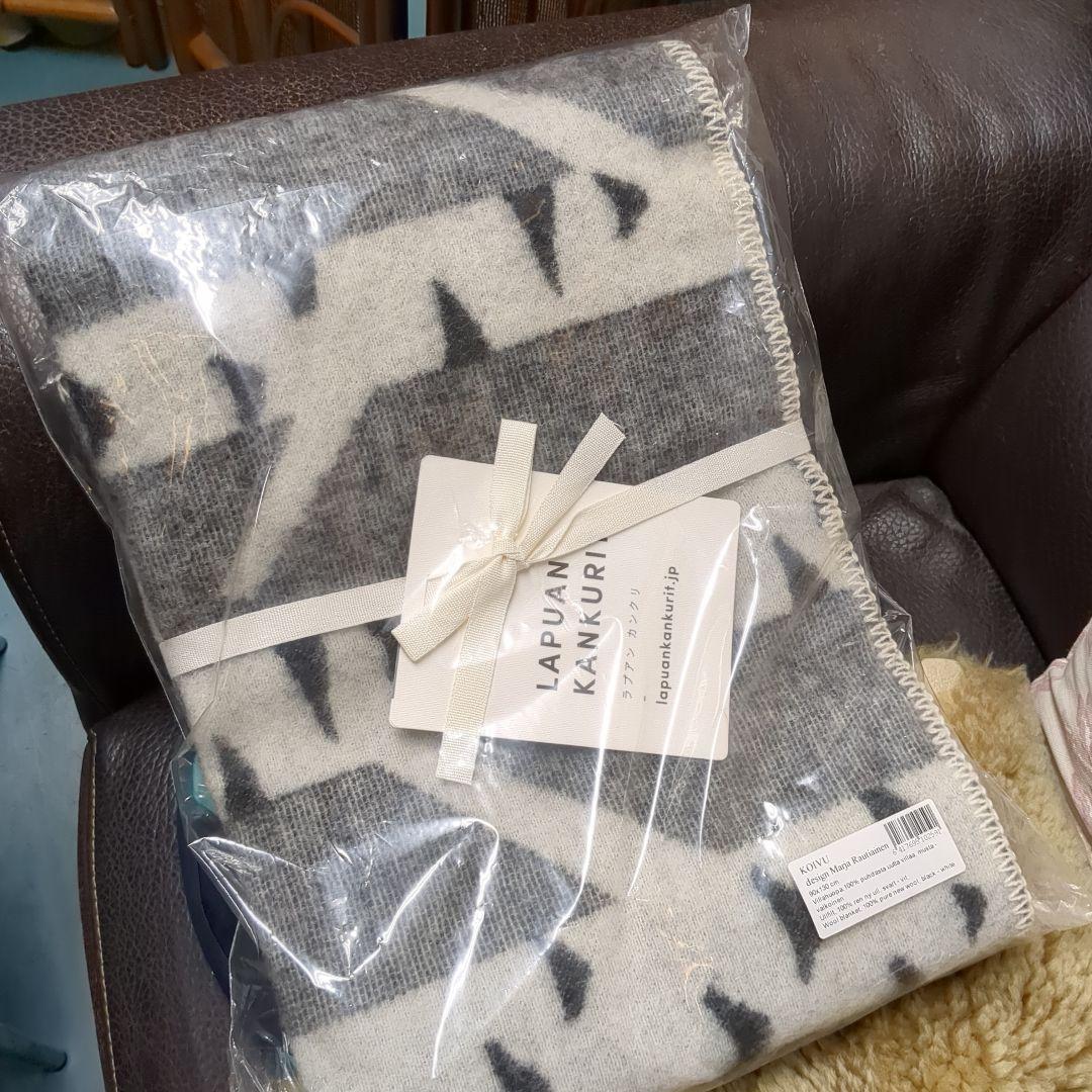 専用です。LAPUAN KANKURIT ウールブランケット 90x130cm