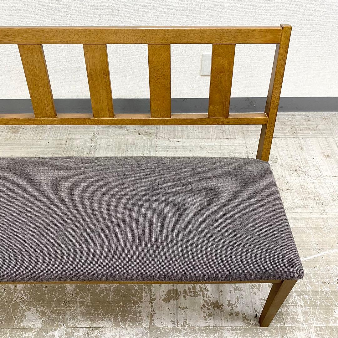 ダイニングベンチ ベンチバックレスト チェア オーク カバーリングタイプ