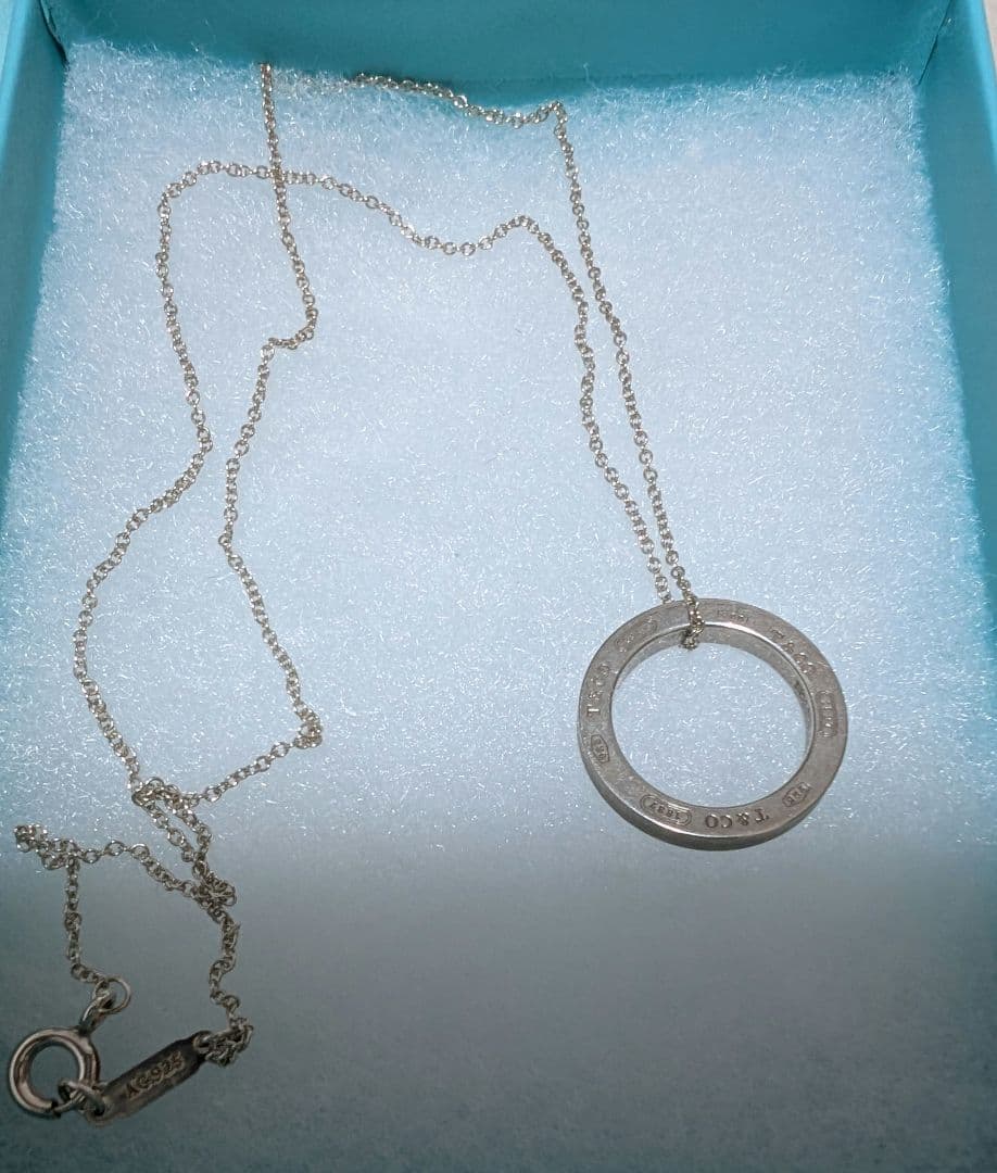 Tiffany & Co. シルバー リングペンダント ネックレス