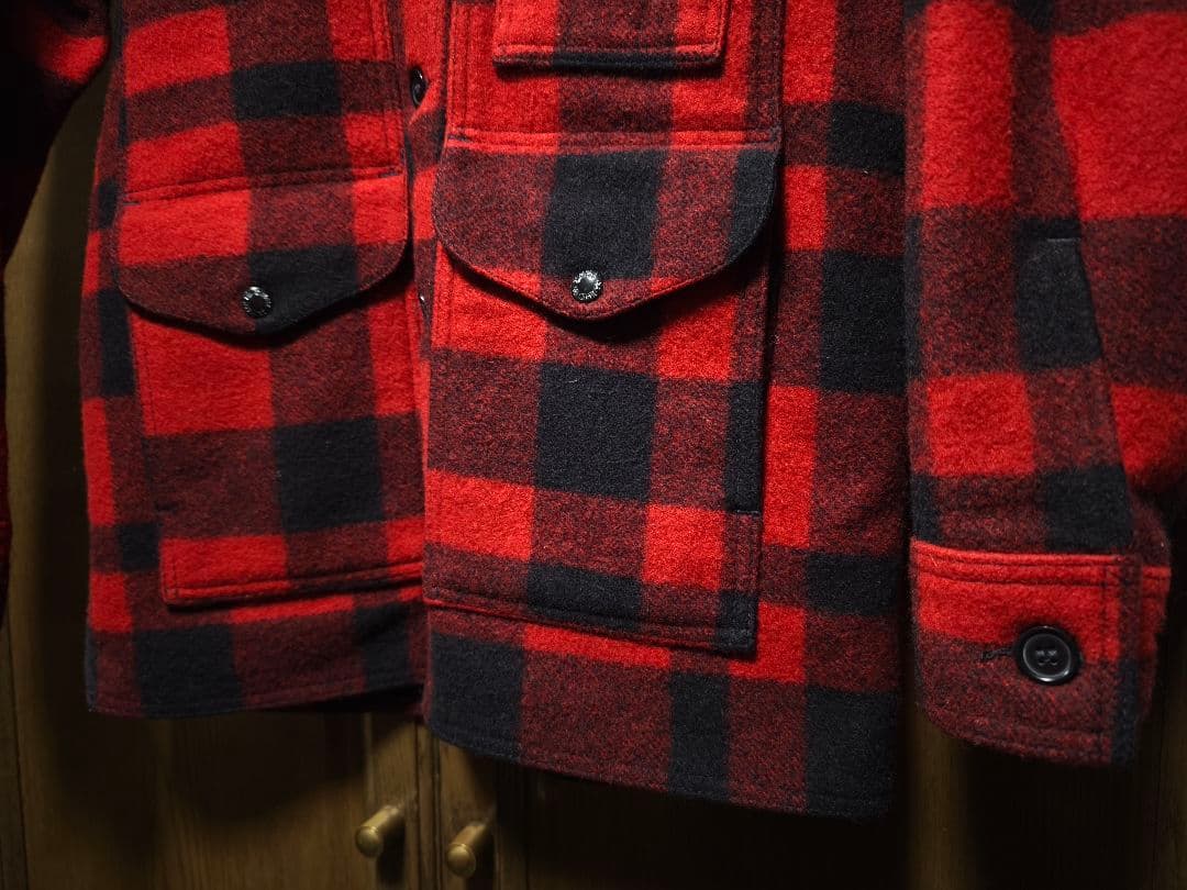 FILSON マッキーノクルーザー ジャケット バッファローチェック 38 М