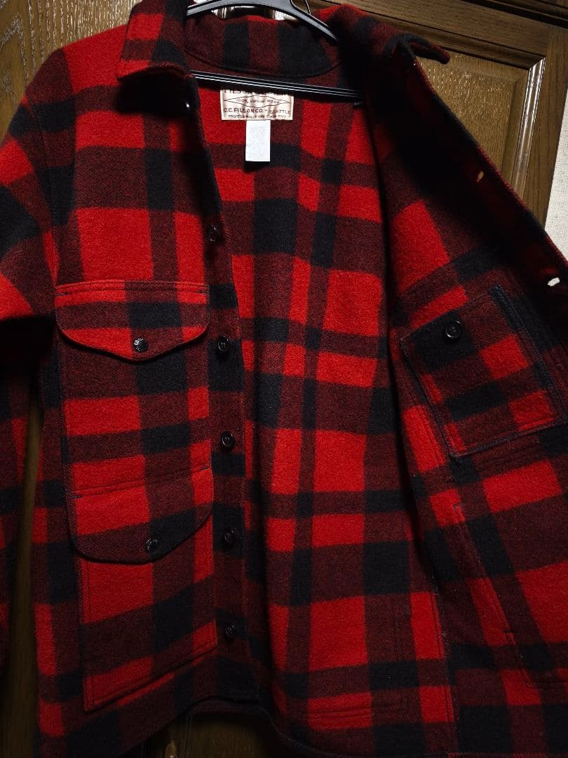 FILSON マッキーノクルーザー ジャケット バッファローチェック 38 М