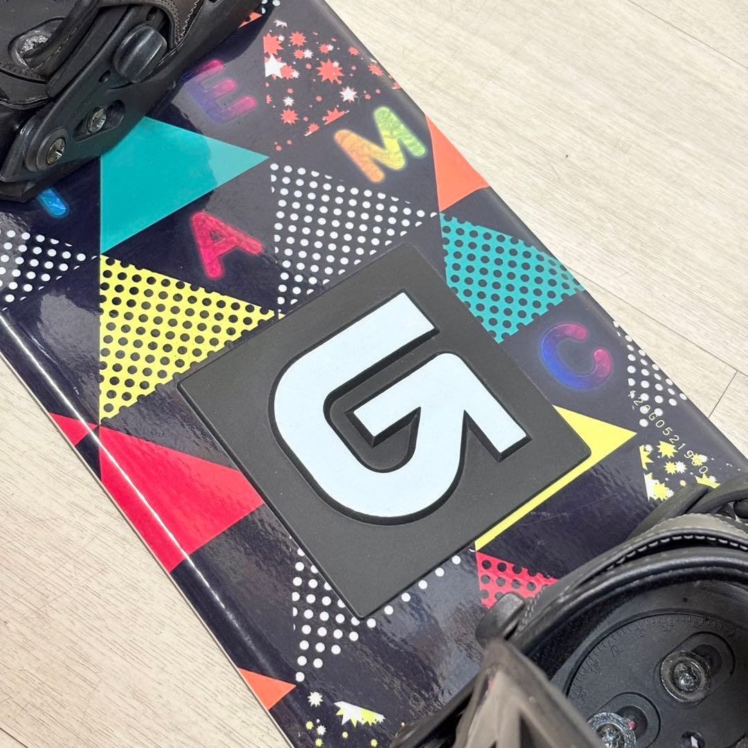 IGNIO GRV-TEAM ROCKER ジュニアスノーボード　120cm