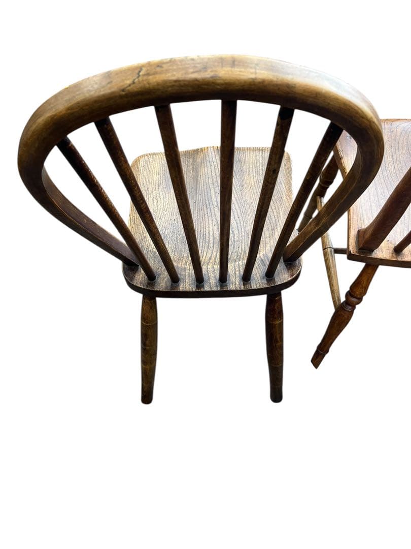 英国風　ウィンザーチェアー　ダイニングチェア