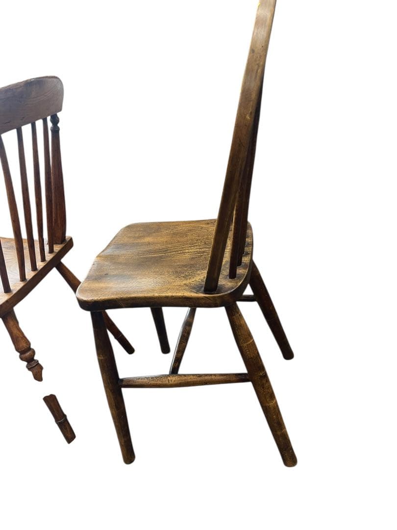 英国風　ウィンザーチェアー　ダイニングチェア