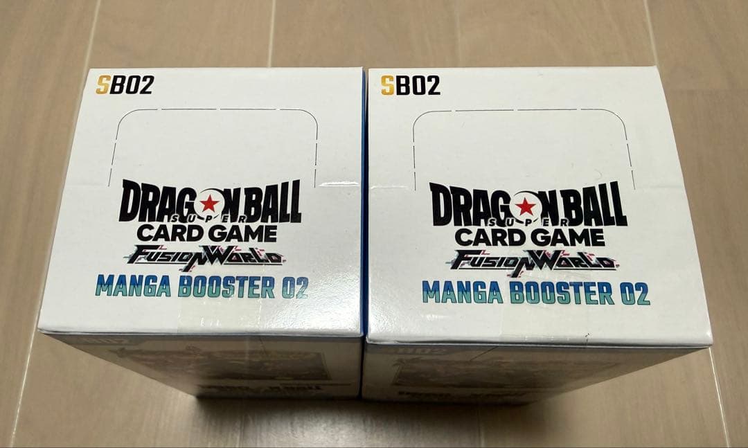 ドラゴンボール超　マンガブースター02 新品未開封テープ付き２BOXセット
