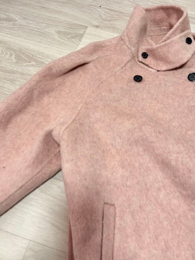 未使用☆ ANDREA & Co. ペールウールコート F