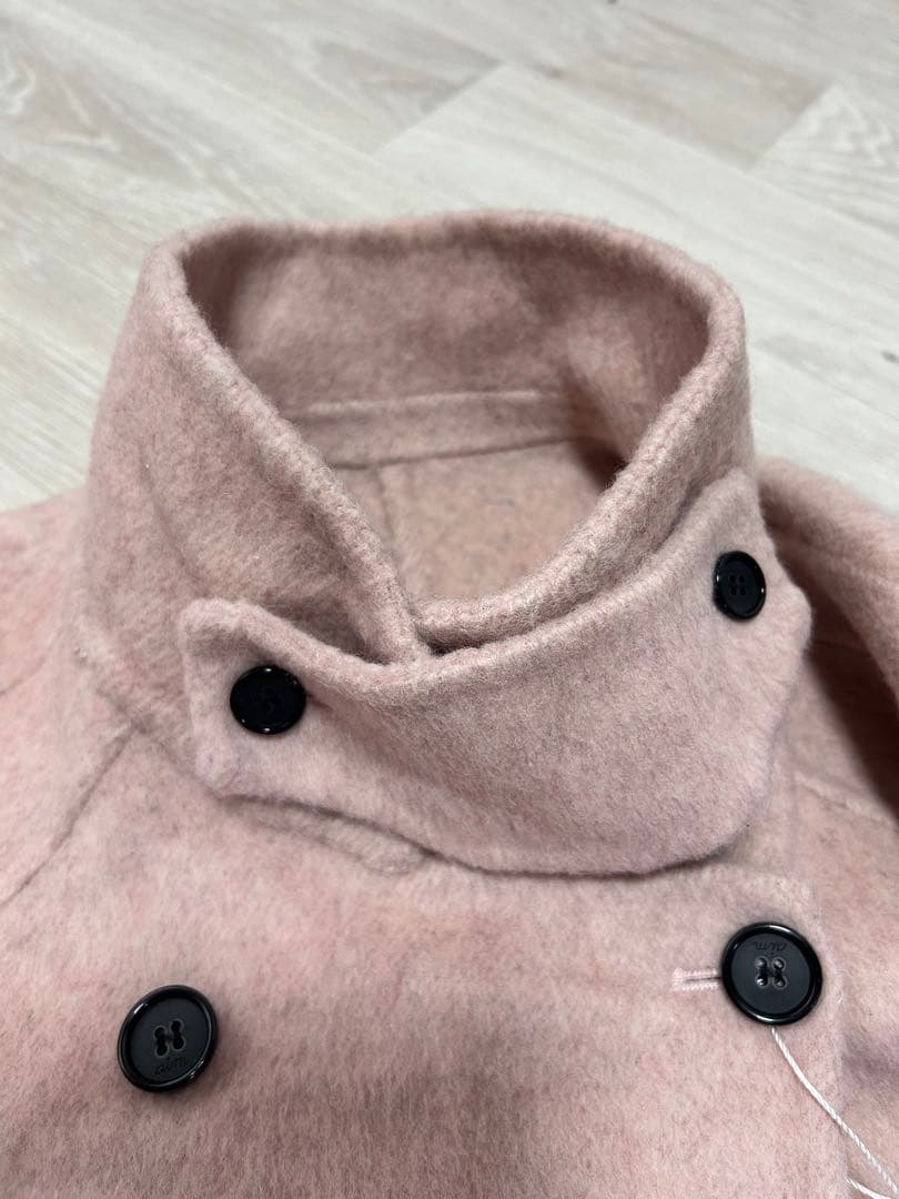 未使用☆ ANDREA & Co. ペールウールコート F