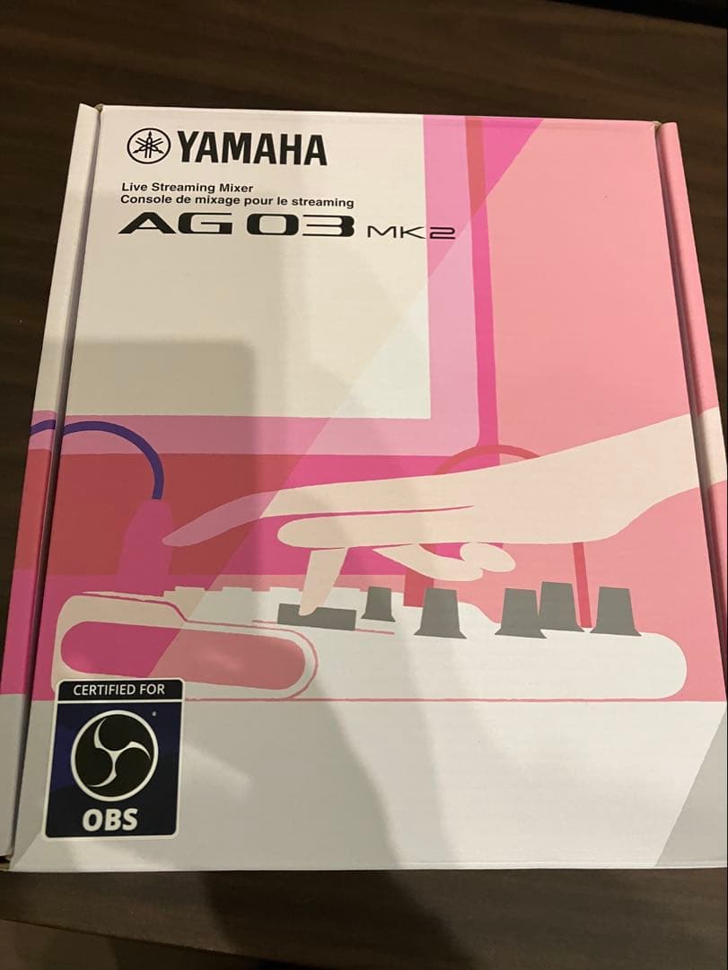 YAMAHA AG03 MK2 ヤマハ USBミキサー 配信 美品