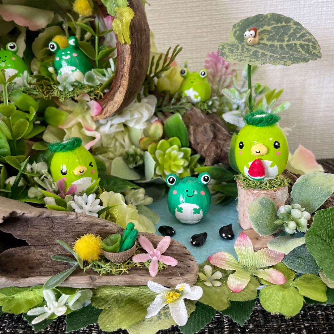 ひーちゃんです☆イースター、春の飾りなど