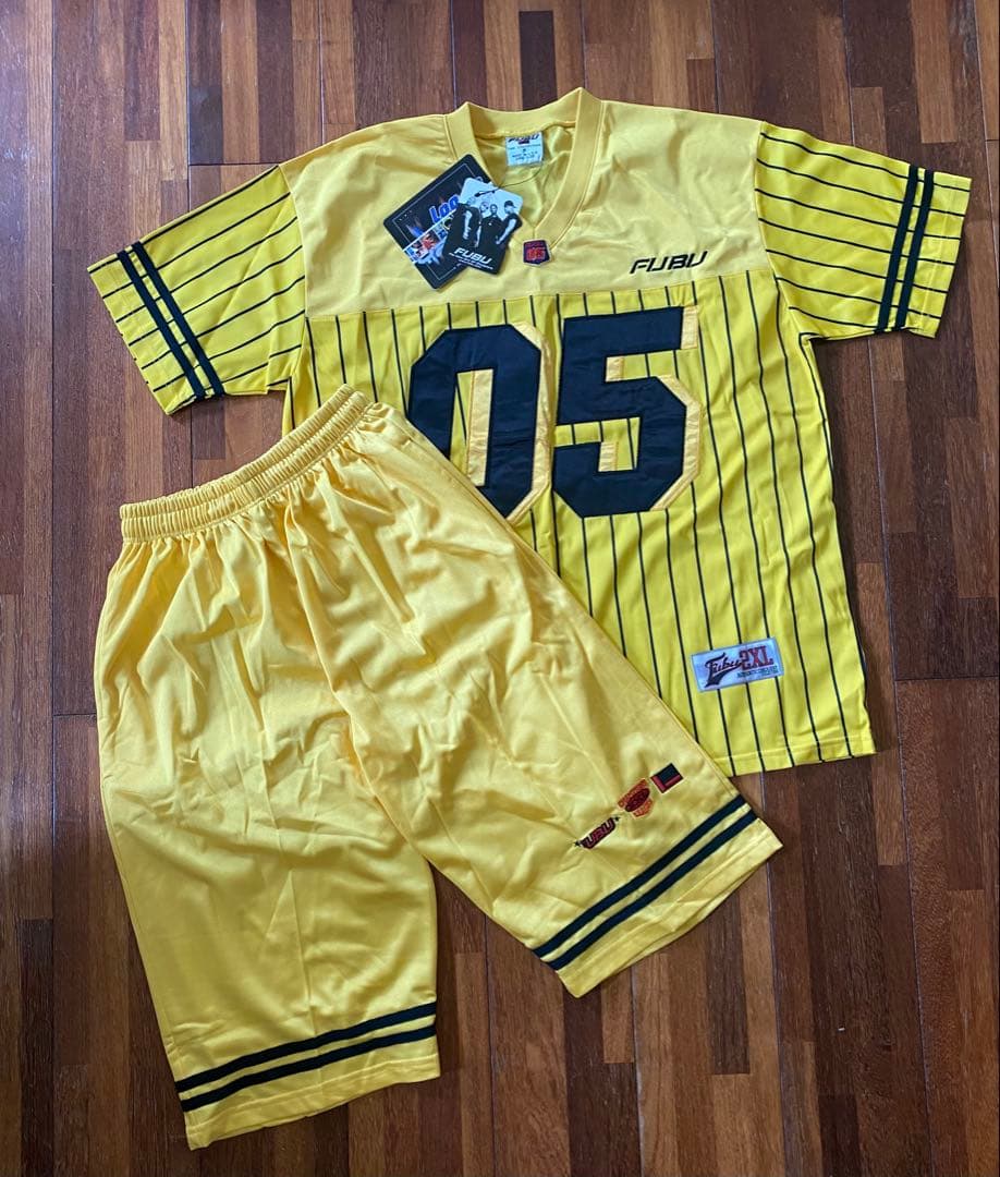 FUBU フットボールシャツ セットアップ 2点セット(新品タグ付き)