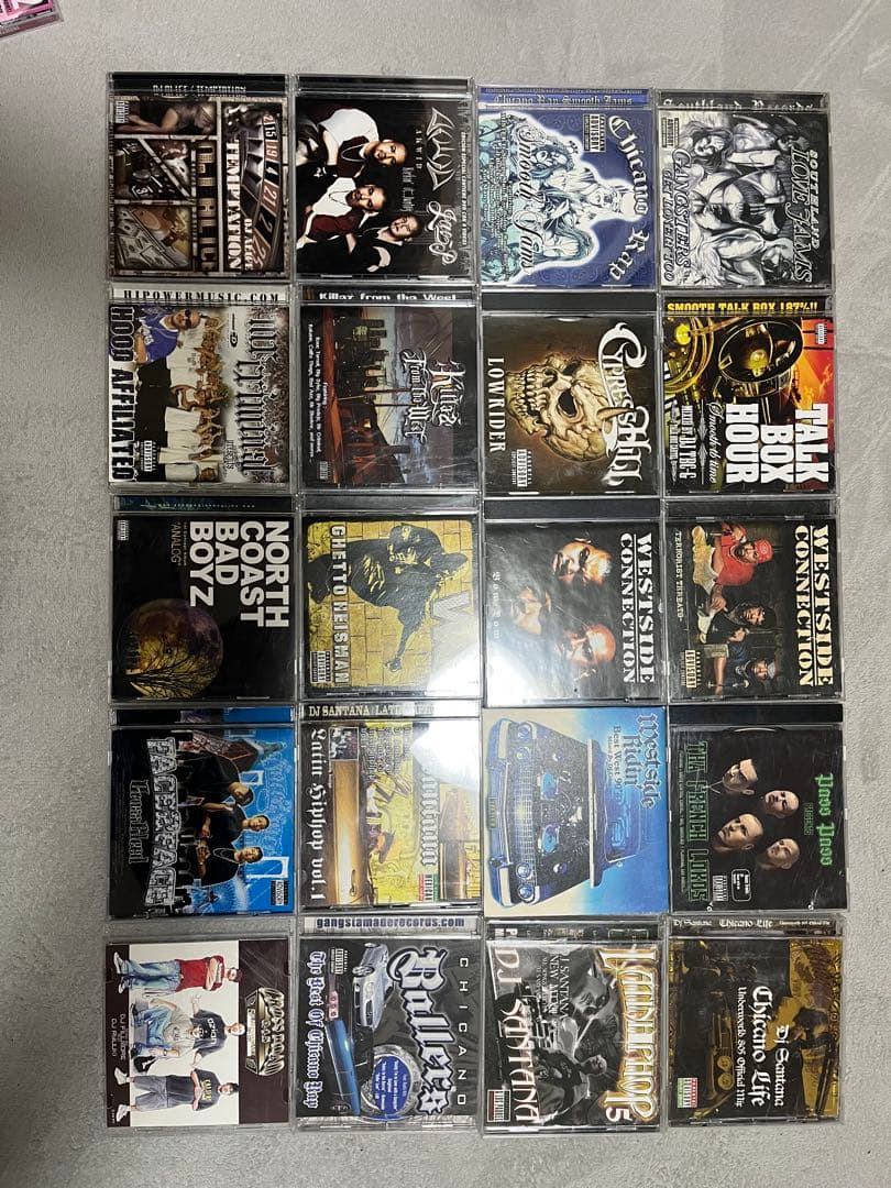 レア☆grap ジャパニーズチカーノCDまとめ売り54枚ヒップホップHIPHOP