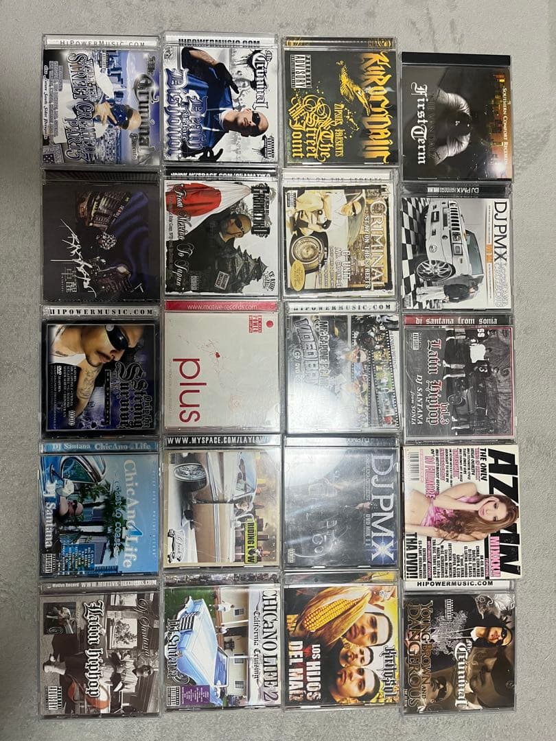 レア☆grap ジャパニーズチカーノCDまとめ売り54枚ヒップホップHIPHOP