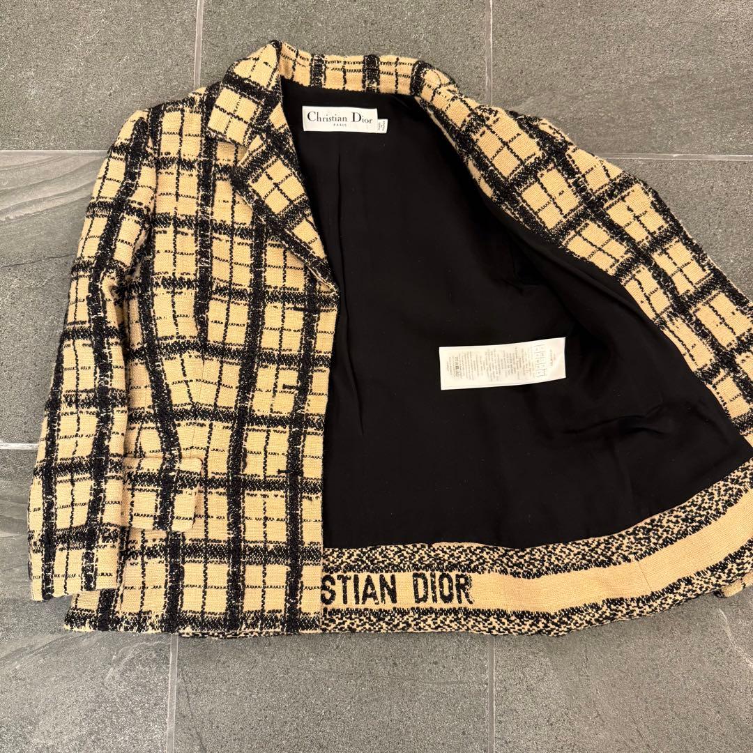 Dior ディオール バージャケット テーラード 20SS 千鳥格子 アウター