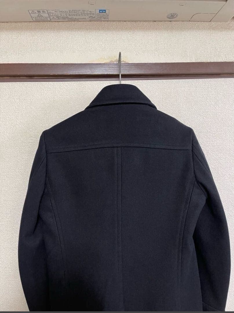 ATTACHMENT アタッチメント ライダース ピーコート ブラック 黒色