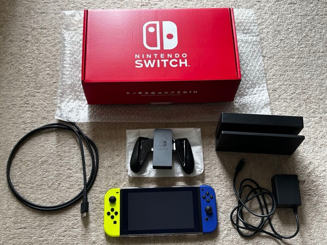 Nintendo Switch 本体 イエロー/ブルー