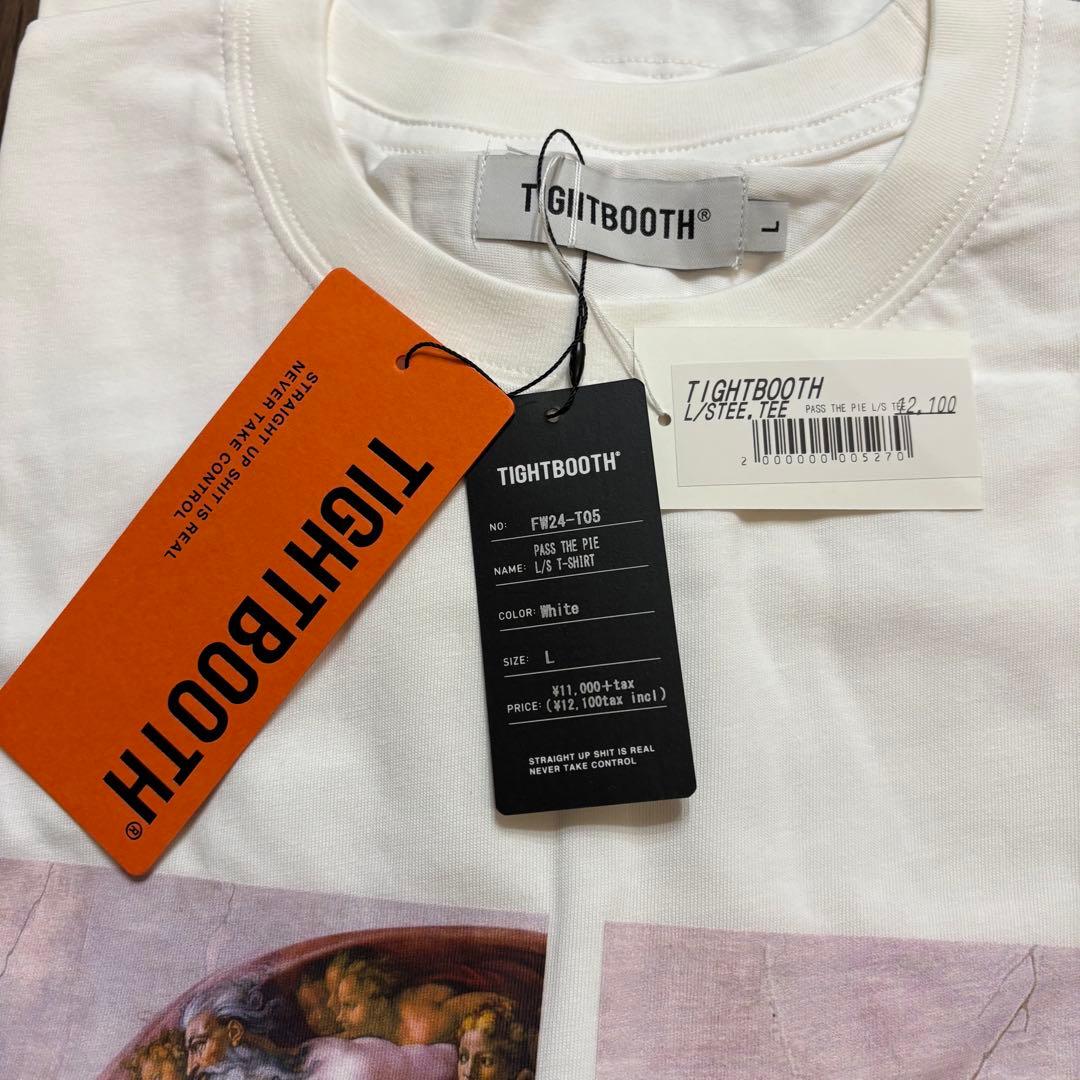 【新品未着用】TIGHTBOOTH PASS THE PIE L/S TEE