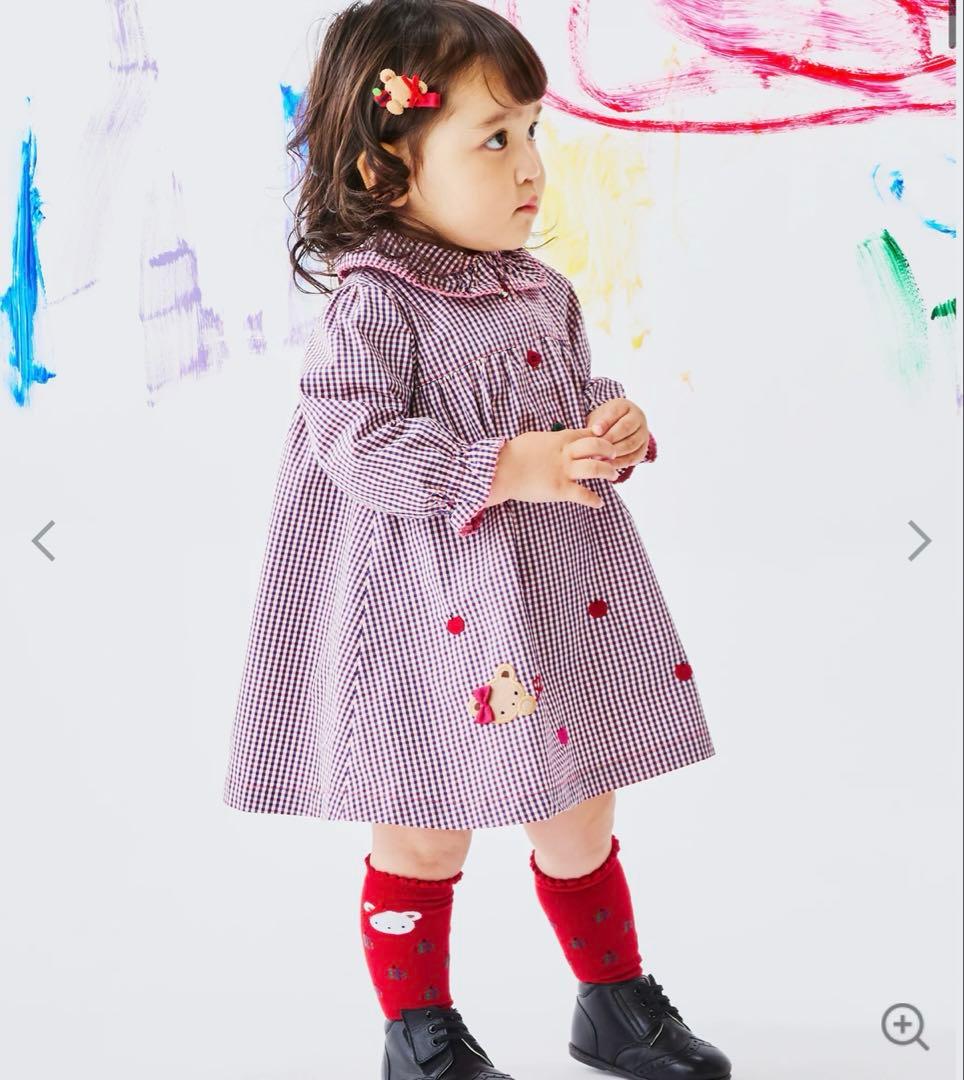 ファミリア　ワンピース　2025年新作　100cm