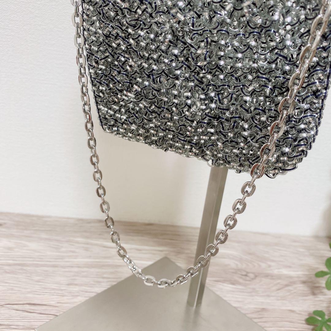 アンテプリマ　アデッソ　ミニアトゥーラ　シルバー　ショルダーバッグ　フォーマル