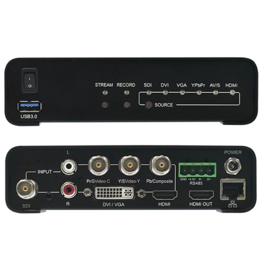 2ch対応オールインワン ストリーミングエンコーダー SC6D0N1 AIO