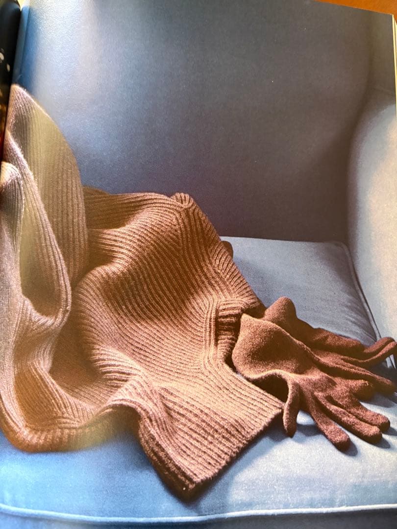 エルメスマルジェラ期カシミヤロンググローブ　手袋　ブラック