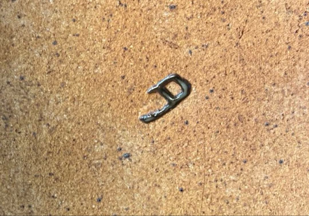 島岡達三　人間国宝　益子焼　象嵌赤絵草花文楕円皿　未使用　箱入り