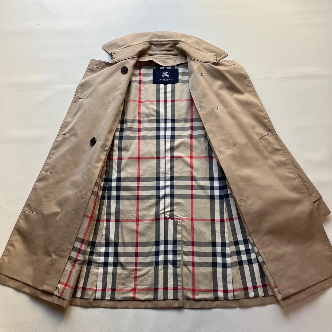 バーバリーロンドン トレンチコート ライナー付　メガチェック 38
