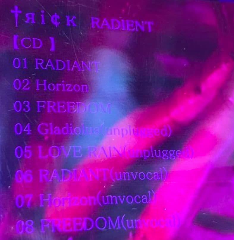 †яi¢к/RADIANT/TRICK　③