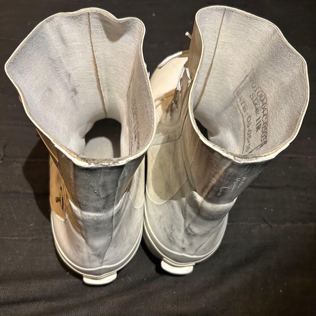 米軍 USARMY バニーブーツ ミッキーマウスブーツ ホワイト 11R