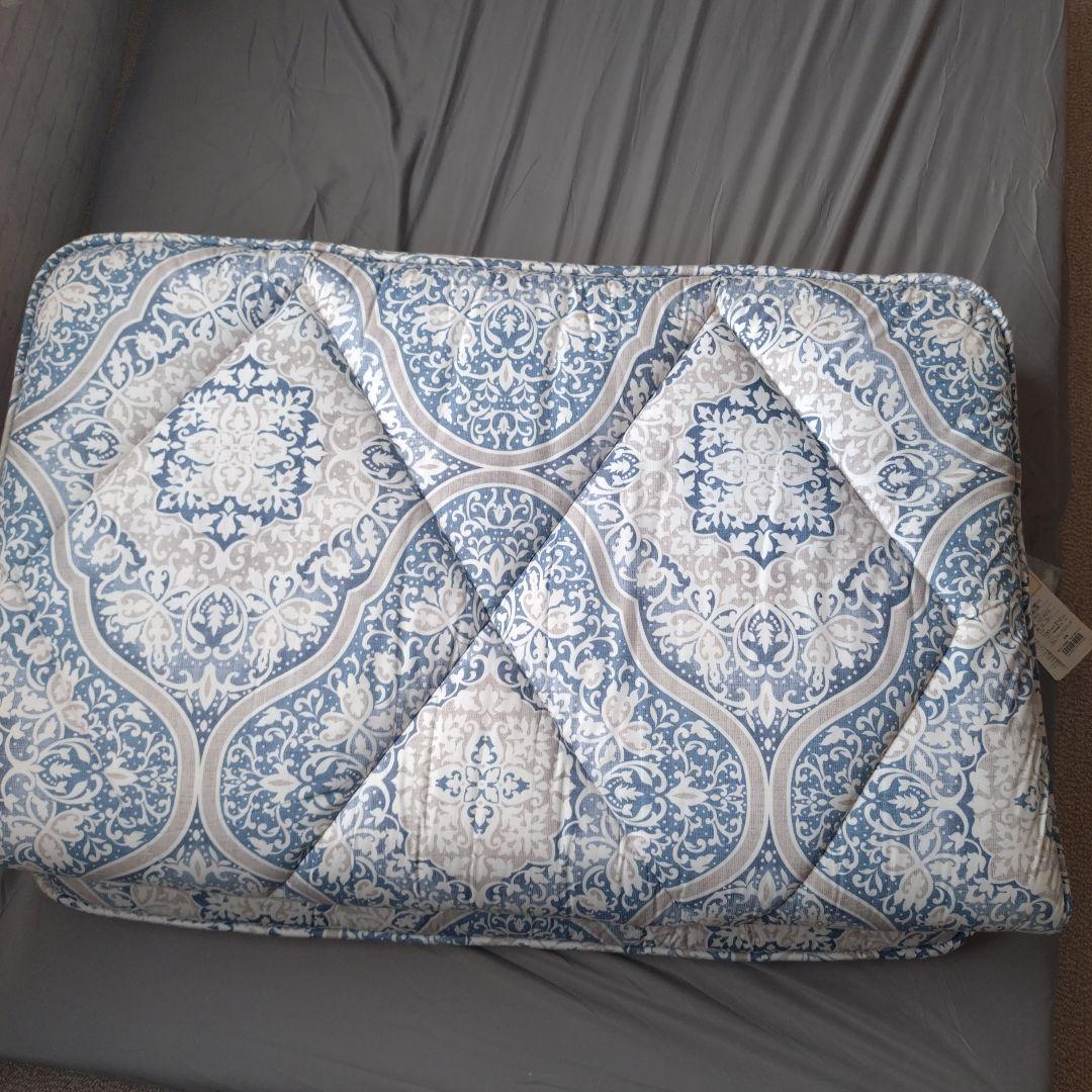 西川リビング 羊毛入り合繊敷き布100x210cm