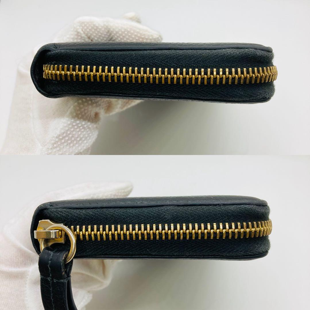 GUCCI グッチ マーモント 長財布 財布 黒 男 女 A747