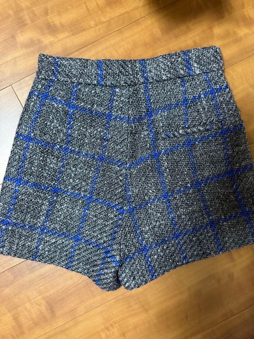 シェリエGraph check wrap culottes キュロット