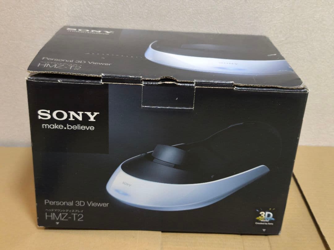 【中古】SONY ヘッドマウントディスプレイ HMZ-T2