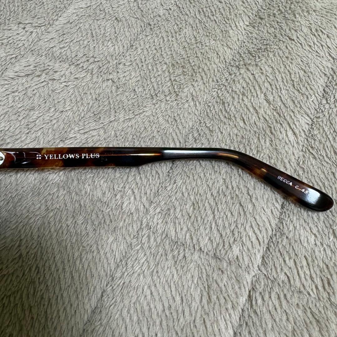 Yellows plus BECCA べっ甲柄 クラウンパント グリーンレンズ