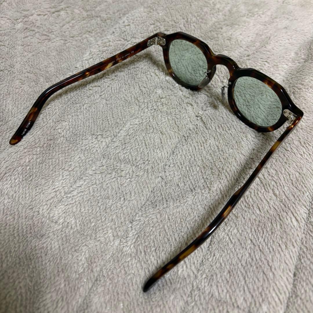 Yellows plus BECCA べっ甲柄 クラウンパント グリーンレンズ