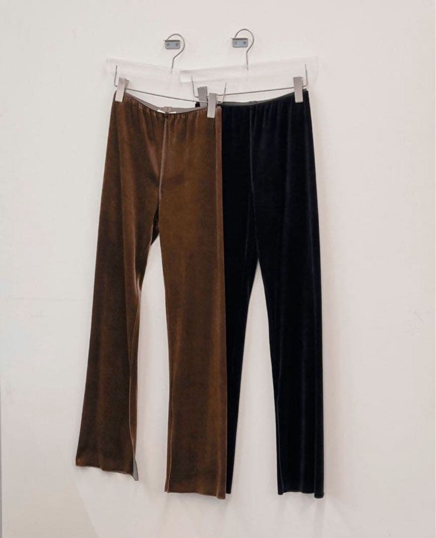 パンツ TODAYFUL Velour Slit Leggings