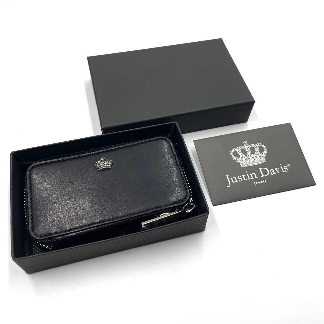 美品　Justin Davis ZIP KEY CASE