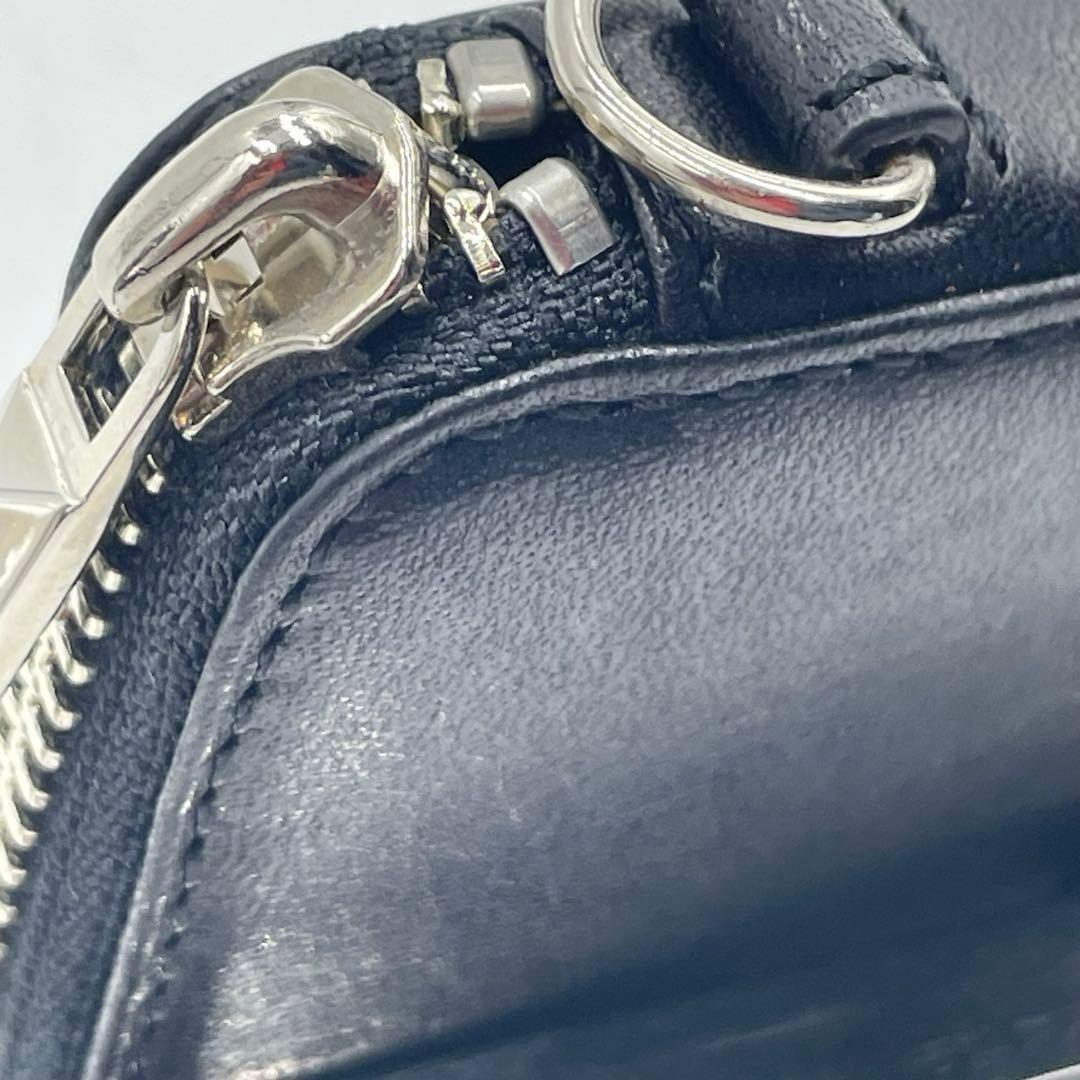 美品　Justin Davis ZIP KEY CASE