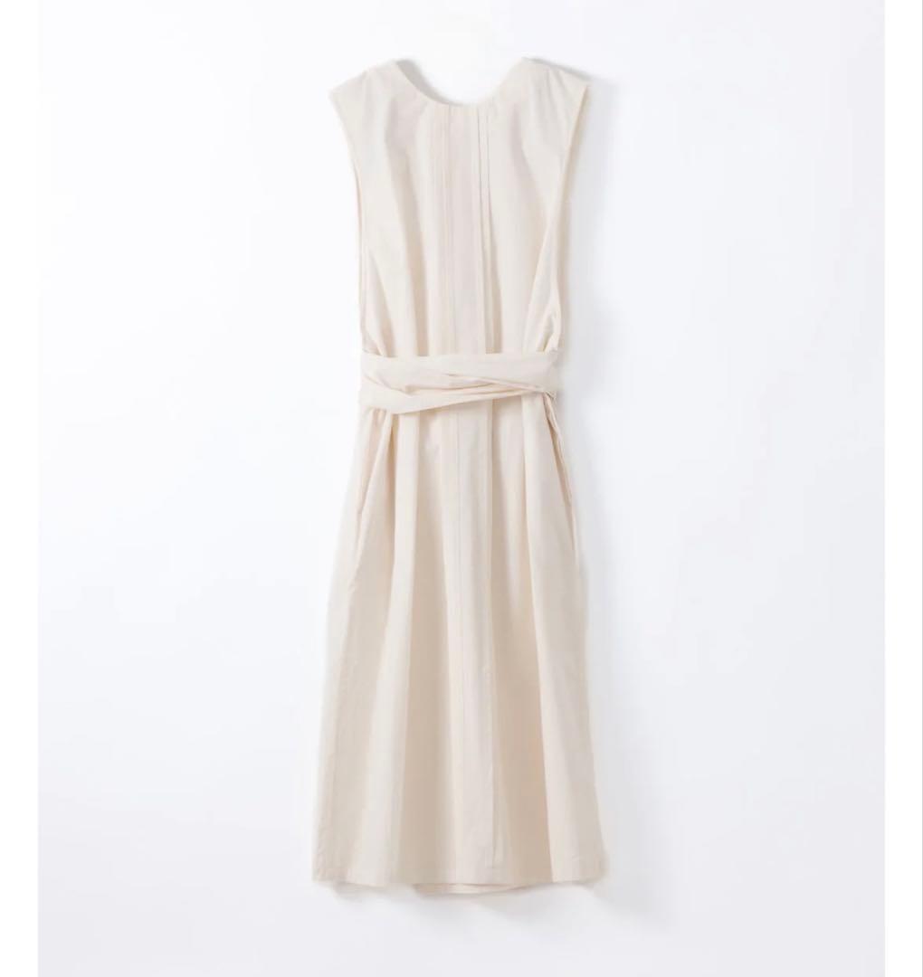 hatsutoki kitchen ノースリーブポップオーバー(エクリュ)