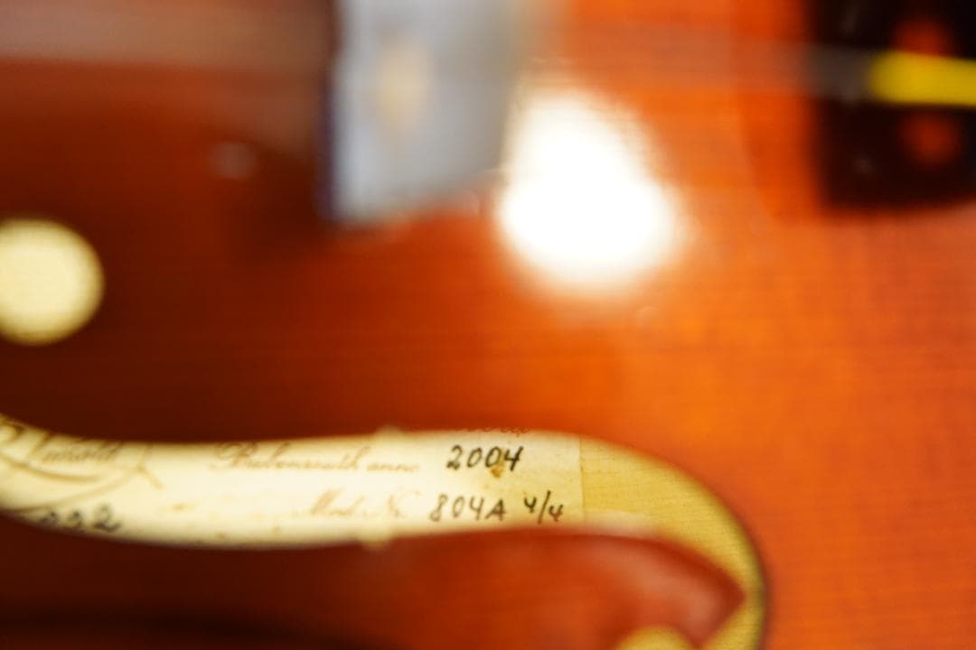ひで様　ローデリヒ・ペゾルト　Paesold 804 バイオリン 4/4
