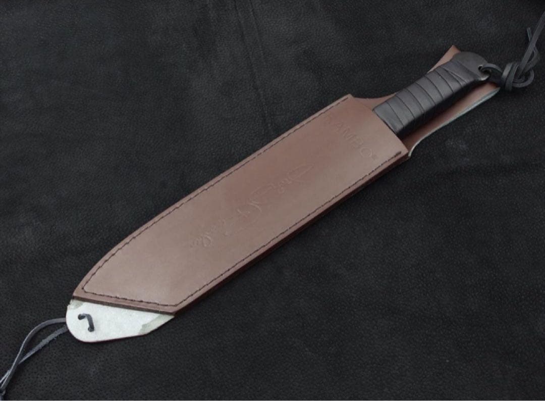 Rambo IV ナイフ 黒刃　ランボー　未使用　美品