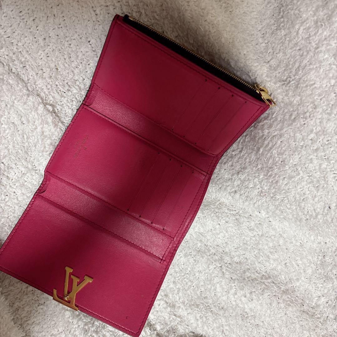 Louis Vuittonヴィトン ポルトフォイユ・カプシーヌXS三つ折り財布