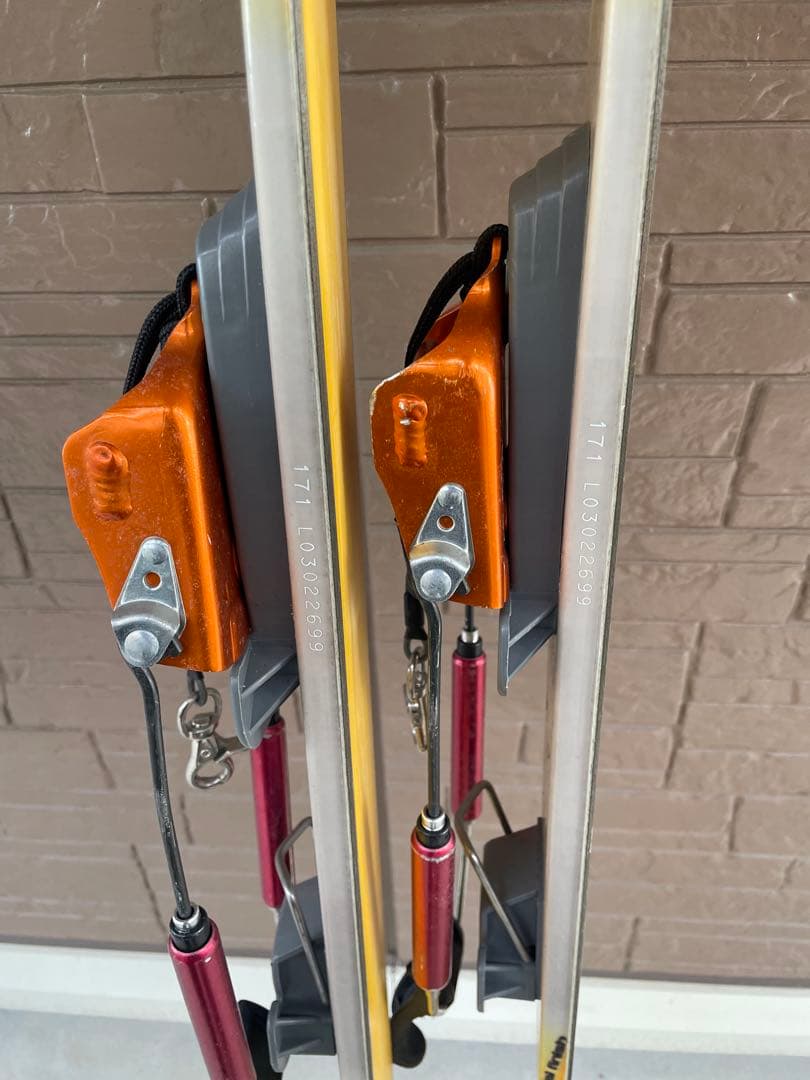 テレマーク　トラブ・ピューマ　171cm・ボレーハードワイヤー付き