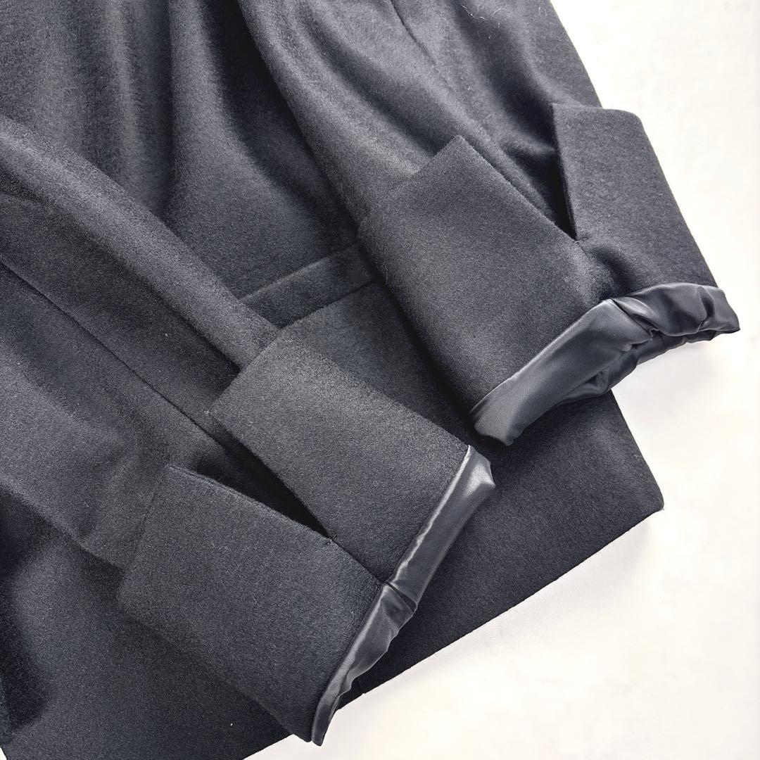 希少3XL 新品タグ付 未使用 アンタイトル ノーカラージャケット 高機能 黒