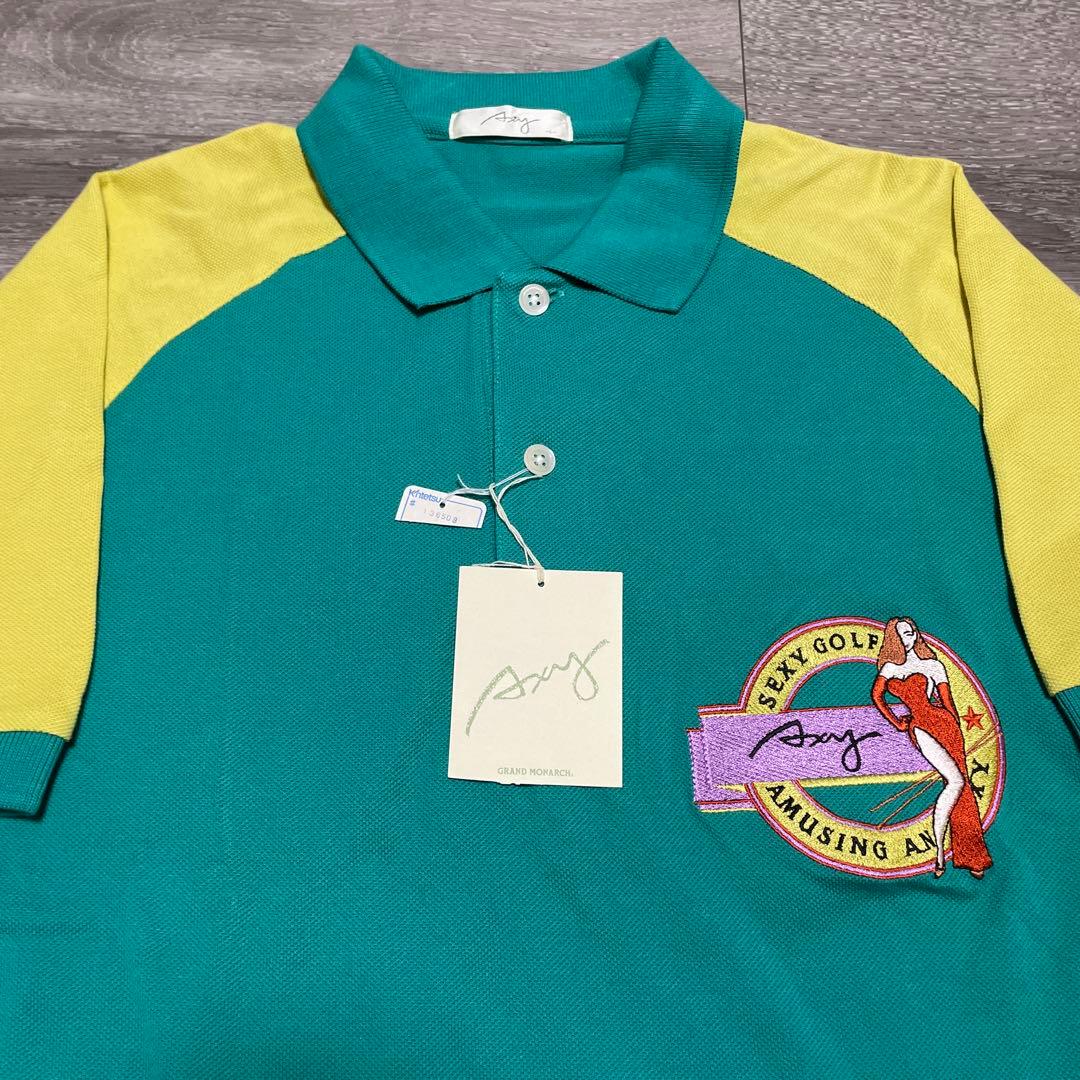 デッドストック MIZUNO AMUSING & SEXY GOLF ポロシャツ
