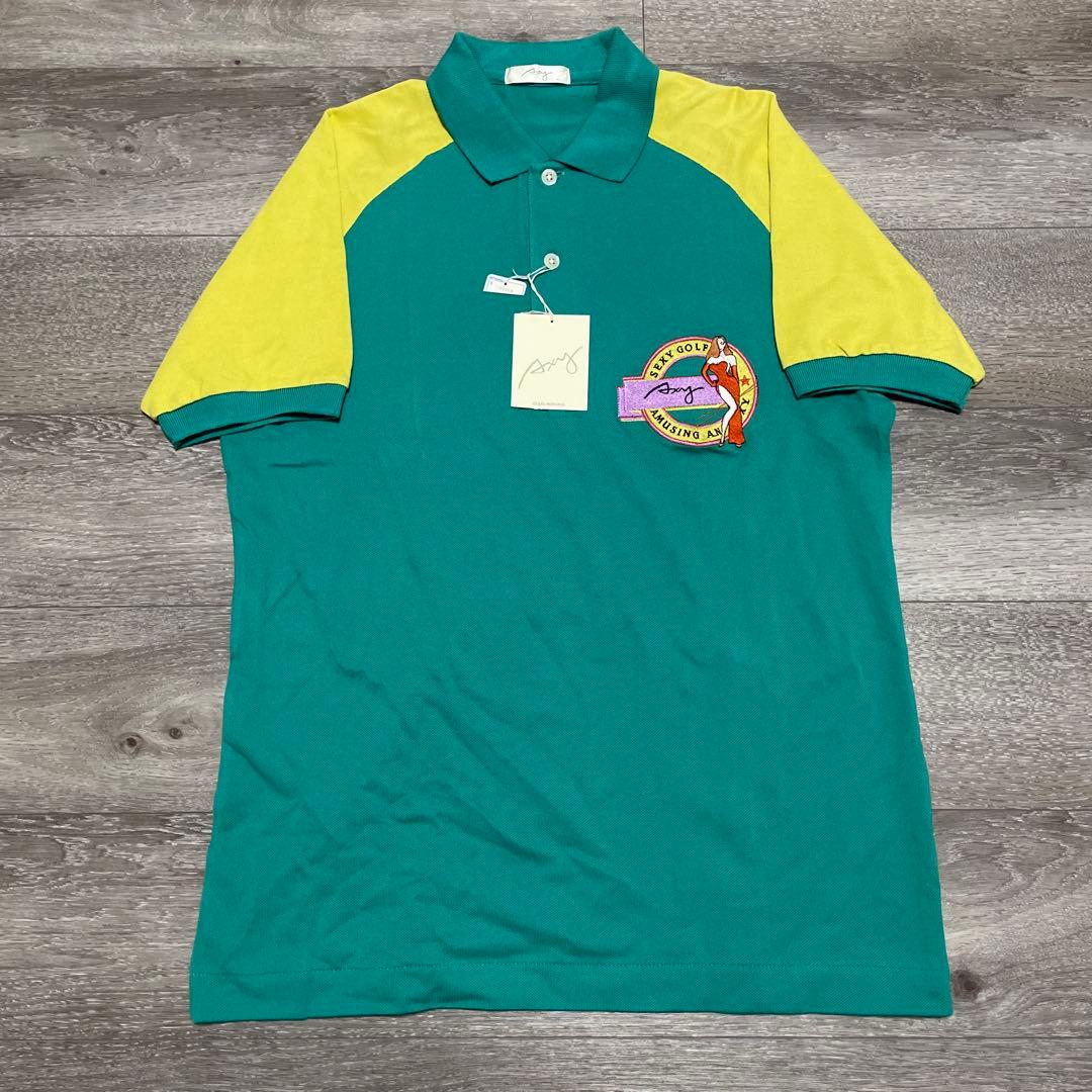 デッドストック MIZUNO AMUSING & SEXY GOLF ポロシャツ