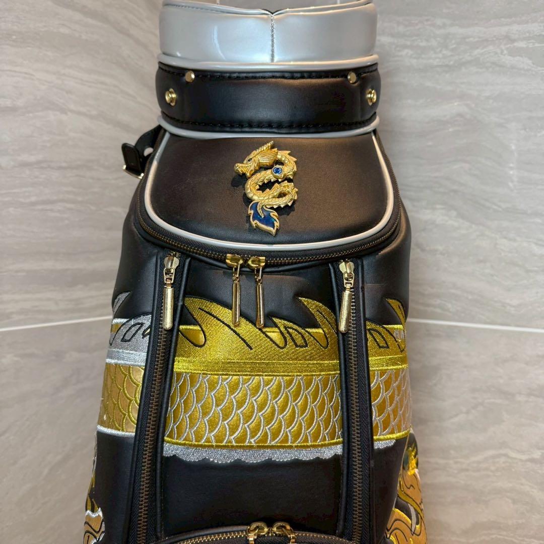 激レア　広田ゴルフ　生鉄　龍　キャディバッグ　3点式　9.0型