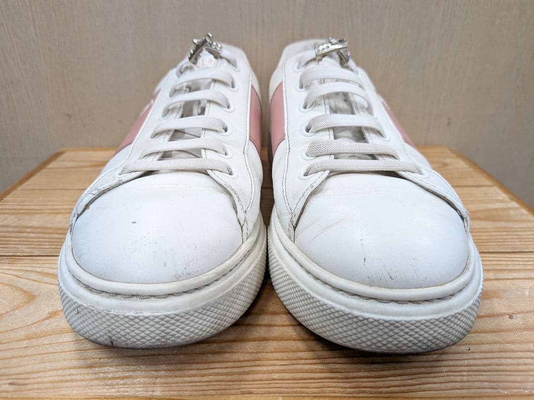 PRADA　レザースニーカー　イタリア製