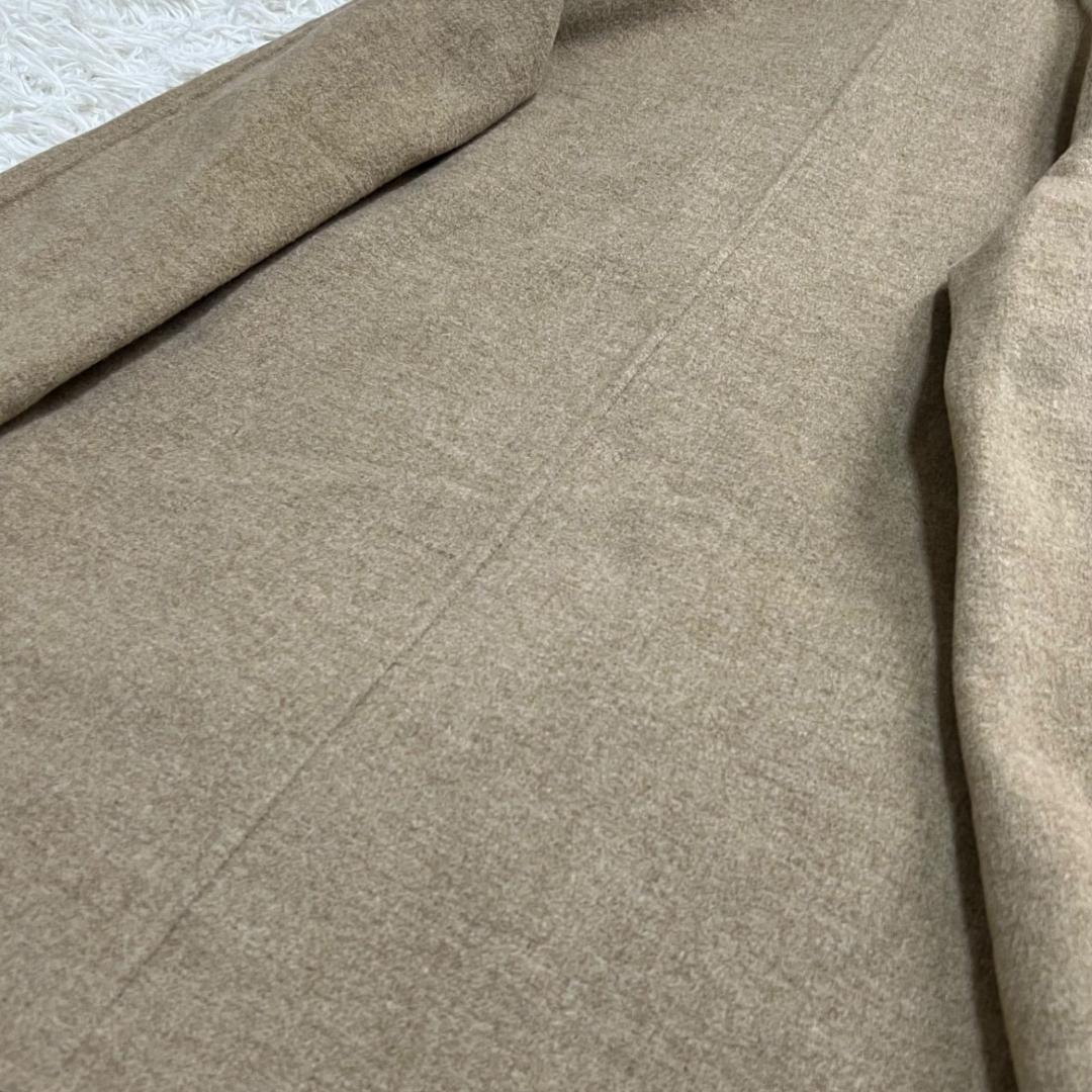 美品✨アクアスキュータム ウールカシミア リバーコート ベージュ ダブルフェイス